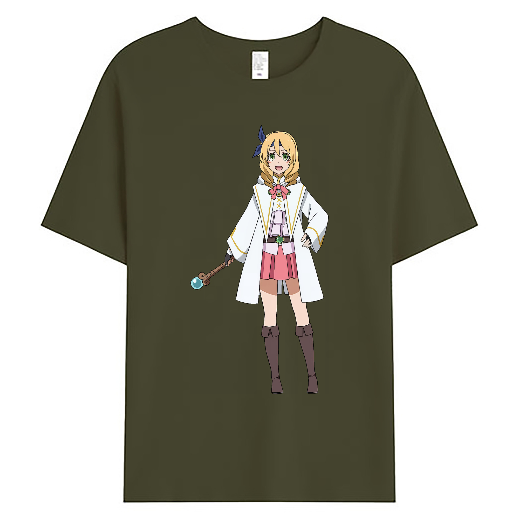 （画像用） 転スラ Regarding Reincarnated to Slime 綿100％ メンズ半袖Tシャツ｜肌触りやわらか＆通気性